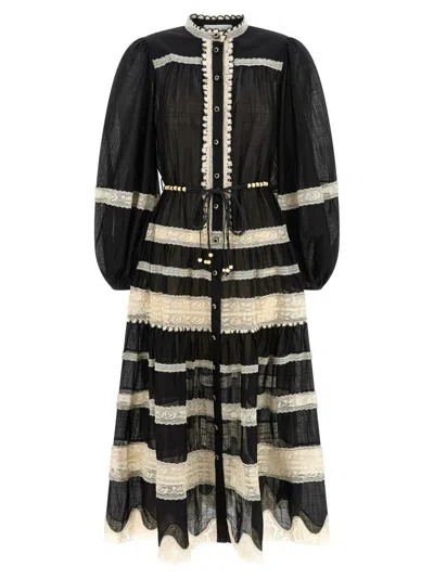 ZIMMERMANN RHIANNON LACE BILLOW' DRESS