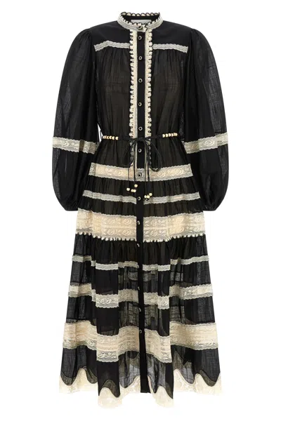 Zimmermann 'rhiannon Lace Billow' Dress In Multi