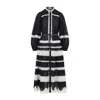 Zimmermann Rhiannon Billow Maxi Dress In Black
