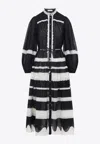 Zimmermann Rhiannon Billow Maxi Dress In Black