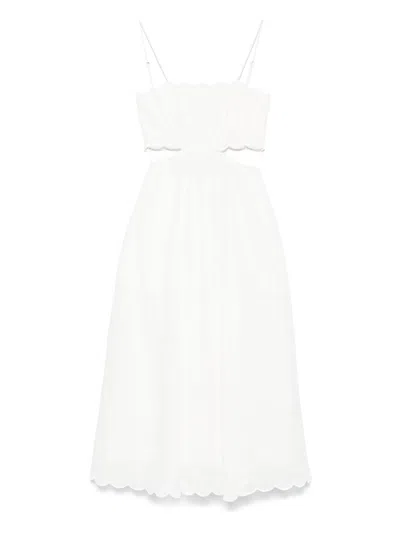 Zimmermann Rhiannon Linen Midi Dress