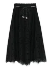 Zimmermann Rhiannon Maxi Skirt In Black
