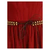 Zimmermann Rhiannon Cotton Corset Midi Dress In Brown