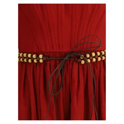 Zimmermann Rhiannon Cotton Corset Midi Dress