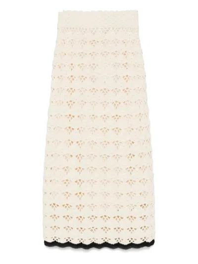 ZIMMERMANN RHIANNON MIDI SKIRT