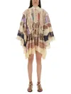 Zimmermann Rhiannon Billow Long Sleeve Lace Trim Minidress In Neutral