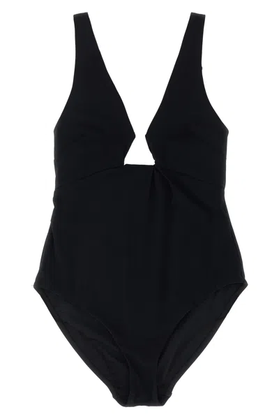 Zimmermann 'rhiannon' One-piece Swimsuit In Black