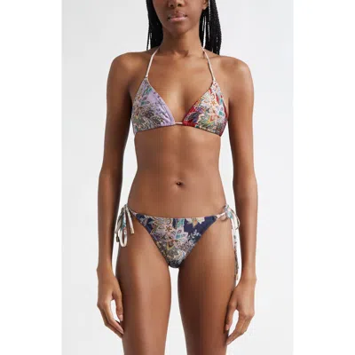 Zimmermann Rhiannon Paisley Print Two-piece Swimsuit In Multi
