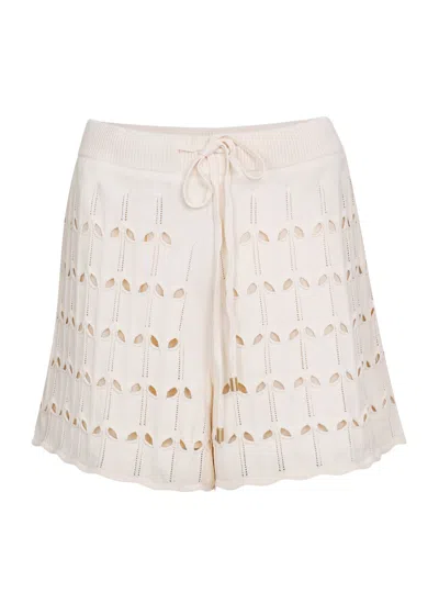 Zimmermann Rhiannon Pointelle Short Cream