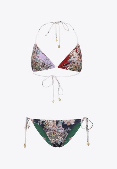ZIMMERMANN RHIANNON PRINTED BIKINI