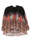 Zimmermann Rhiannon Ruffled Paisley-print Organic Silk Blouse In Multi