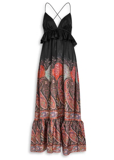 Zimmermann Rhiannon Printed Silk Maxi Dress