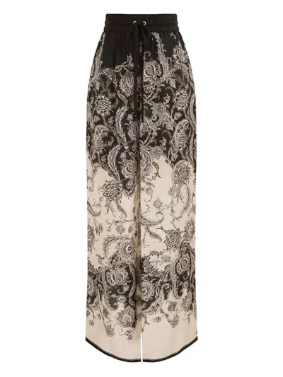 ZIMMERMANN ZIMMERMANN RHIANNON RELAXED PANT CLOTHING