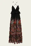 Zimmermann Rhiannon Ruffled Paisley-print Silk Midi Dress