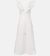 Zimmermann Rhiannon Ruffled Linen Midi Dress