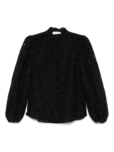 ZIMMERMANN RHIANNON SHIRT - WOMEN'S - RECYCLED POLYESTER/ELASTANE