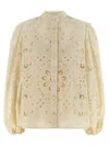 Zimmermann Rhiannon Shirt And Blouse Beige In Neutral
