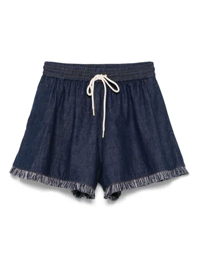 ZIMMERMANN RHIANNON SHORTS - WOMEN'S - COTTON