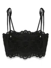 Zimmermann Rhiannon Embroidered Bodice Top In Black