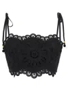 Zimmermann Rhiannon Embroidered Corset In Black