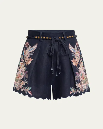 Zimmermann Rhiannon Tuck Shorts