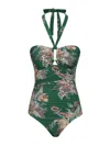 Zimmermann Rhiannon Wide Link 1pc In Green