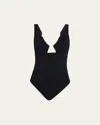 Zimmermann Rhiannon Wire Front 1pc Clothing In Black