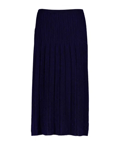 Zimmermann Rib Skirt With Medium Length In Black