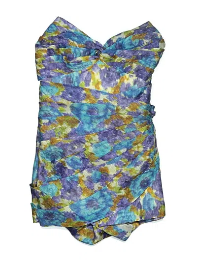 Zimmermann Romper In Blue