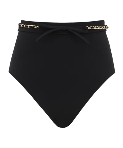 Zimmermann Roselight High Waist Pant In Black