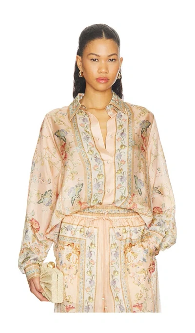 ZIMMERMANN ROSELIGHT RELAXED SHIRT