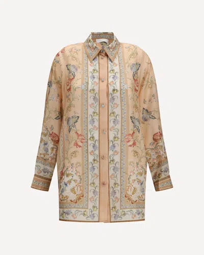 Zimmermann Roselight Shirt In Multi