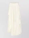 Zimmermann Ivory Maxi Skirt
