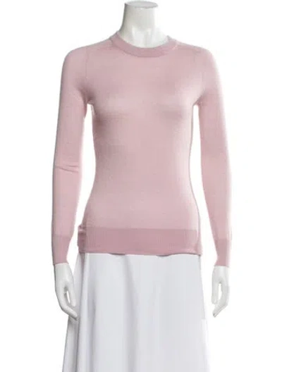 Pre-owned Zimmermann Saddle Cashmere Sweater W/ Tags In Pink