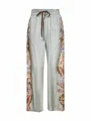 Zimmermann Sage Multi Floral Silk Habotai Coco Trousers