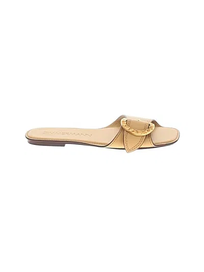 Pre-owned Zimmermann Sandals In Tan