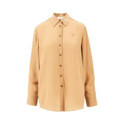 ZIMMERMANN SATIN 'HYPNOTIC' SHIRT