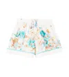 Zimmermann Scarborough Floral Cotton Shorts In Multi