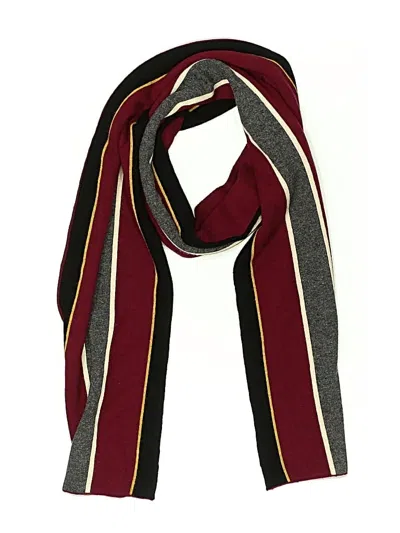 Pre-owned Zimmermann Scarf In Burgundy