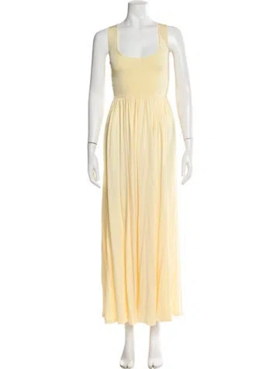 Pre-owned Zimmermann Scoop Neck Long Dress
