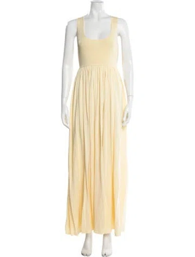 Pre-owned Zimmermann Scoop Neck Long Dress