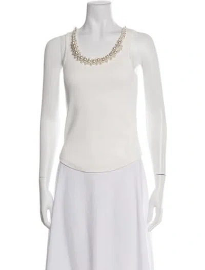 Pre-owned Zimmermann Scoop Neck Sleeveless Top W/ Tags In Multi