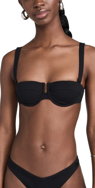 Zimmermann Separates Balconette Bikini Top Black