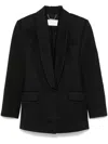 Zimmermann Shawl Tux Blazer In Black