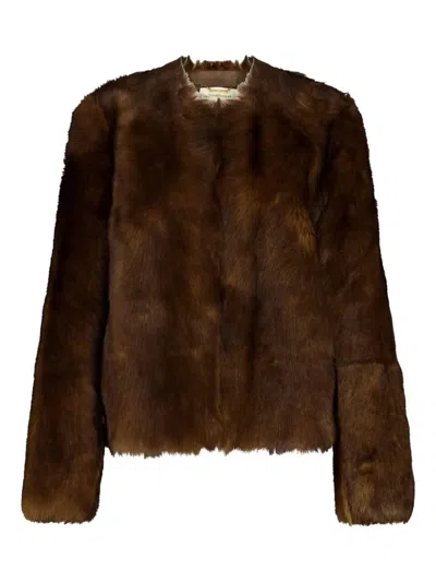 ZIMMERMANN SHEARLING LEATHER JACKET
