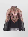 Zimmermann Dawning Placed Paisley Peasant Top