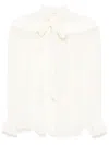 Zimmermann Shimmering Buttons Blouse In Neutrals
