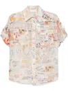 Zimmermann Buttoned Printed Shirt