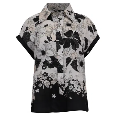 Zimmermann Shirt In Floral Print Linen In Multi