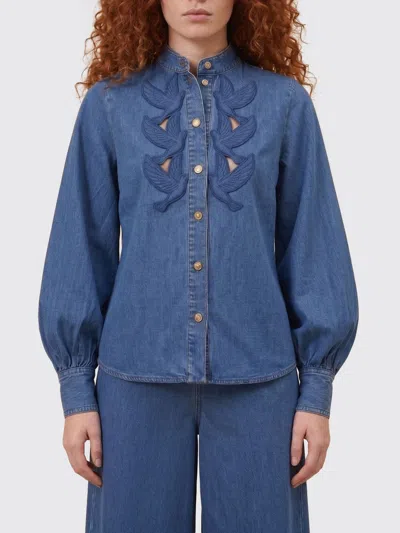 Zimmermann Shirt Woman In Blue